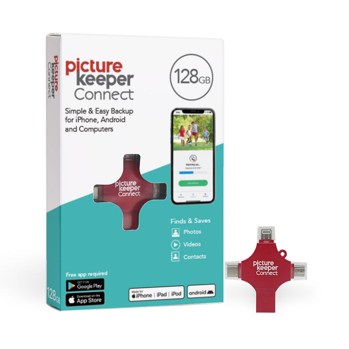 Picture Keeper Connect 128GB - Berry Gloss