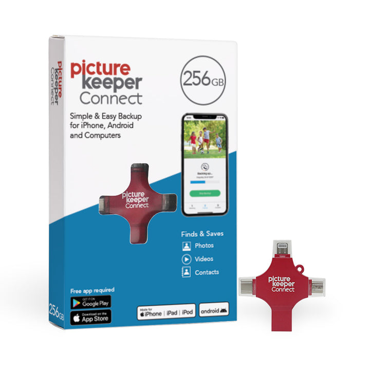 Picture Keeper Connect 256GB - Berry Gloss