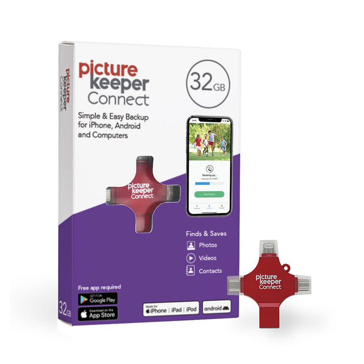 Picture Keeper Connect 32GB - Berry Gloss